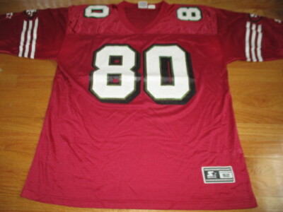 90's STARTER NFL SF49ers ＃80 RICE Vintage 90s Starter NFL San Francisco 49ers Jerry Rice 80
