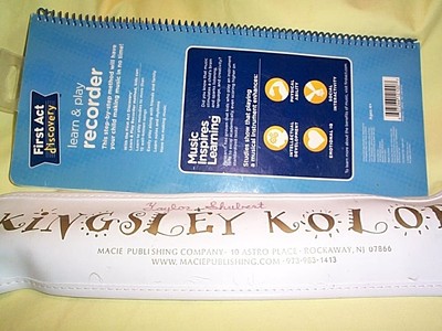 TWO INSTRUMENT MUSIC RECORDER RECORDERS