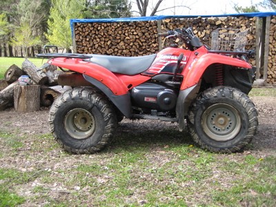 ATV Kawasaki Prairie 400 4-wheeler
