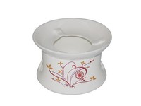 TeaLogic Symphonie Stövchen - Blumenranken - Fine Bone China Porzellan