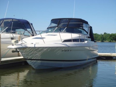 1995 Wellcraft 3200 Martinique~465 Hours~TWIN 250 hp Mercruiser~AC~NEW CANVAS!