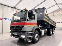 Mercedes  Axor 2633 6x4 Day Cab Steel Tipper Manual