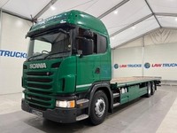 Scania G440 PDE 6x2 Rear Lift Sleeper Cab Flatbed
