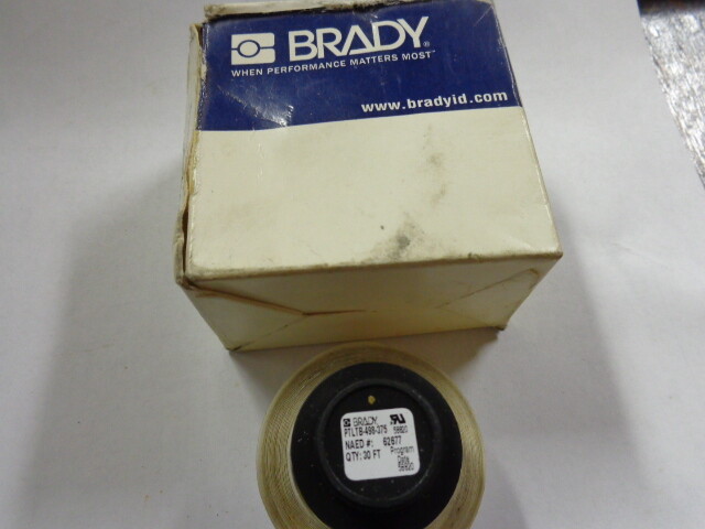 BRADY PTLTB-498-375 *LOT 2*