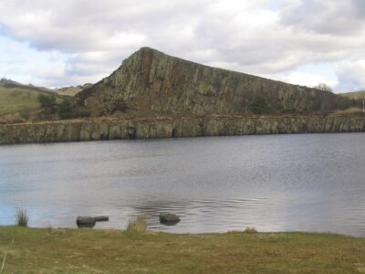 Photo 6x4 Cawfield lake Haltwhistle Cawfield on the Roman Wall c2005