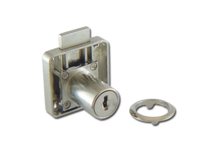 Nickel plated locks for Cupboards, Lockers, Drawers, keyed the same N168L-22-110