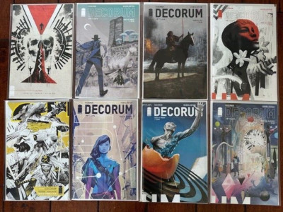 Decorum #1-8 NM LOT complete series. Image, Hickman, Huddleston 2020