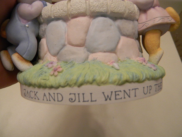 HALLMARK Jack and Jill Wishing Well Coin Bank - For Baby 1st Year -Cat & Dog NIB