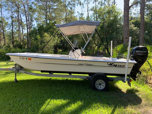 2014 Mako Pro Skiff 17