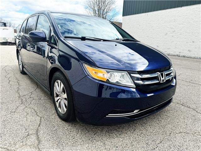 2016  Honda Odyssey blue with 87,541 Miles, for sale!