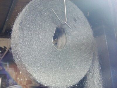 Stainless Steel Wire Wool Packing Heat Wrapping Kit Car Bike Exhaust x 1 Metre