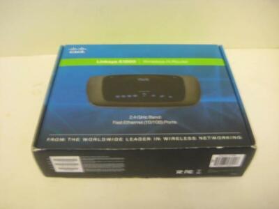 NEW Linksys E1000 300 Mbps 4-Port 10/100 Wireless N Router Cisco IEEE 802.11b