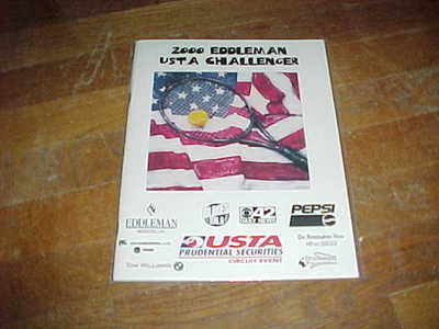 2000 The Eddleman Pro Tennis Classic Tennis Program Brook Highland Racquet Club