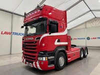 Scania R580 V8 6x2 Rear Lift Tractor Unit Manual LHD