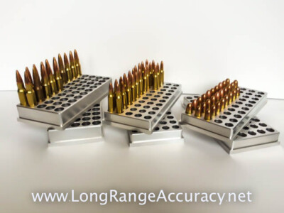 308 Winchester 30 06 Reloading block Tray CNC Solid Billet Aluminum By JoferUSA