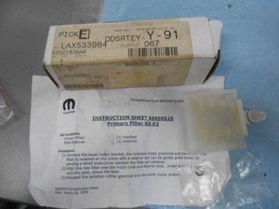 zouさん専用 Mopar Filter 1991-1995 Jeep Wrangler YJ Cherokee XJ Grand