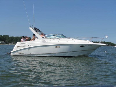 1999 Larson 290 Cabrio - Twin Volvo Penta 5.0 GL - Comp Serviced - Plz Read