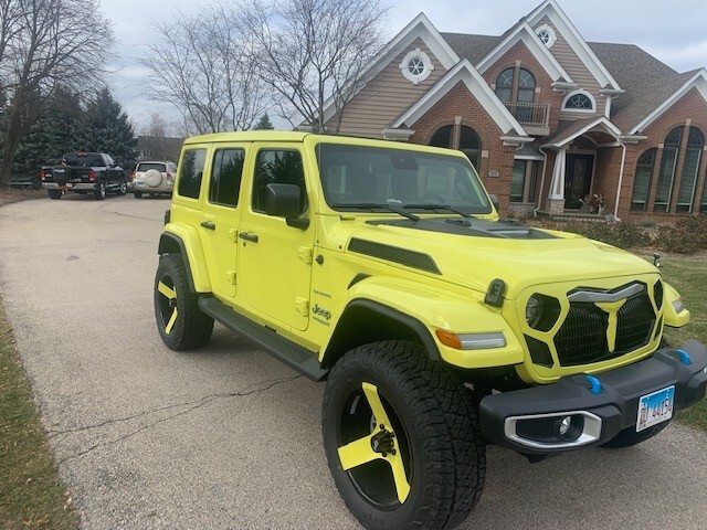 Owner 2022 JEEP WRANGLER 4XE ELECTRIC HYBRID