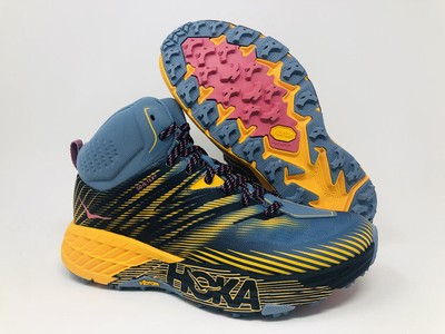 Женские кроссовки HOKA Speedgoat Mid GTX 2, Provincial/Saffron, 6 B Medium US