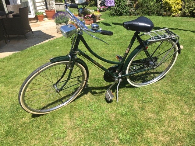 vintage raleigh ladies bike