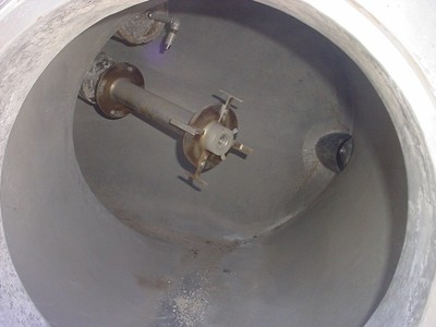 20 cu. ft. STAINLESS STEEL TWIN SHELL VACUUM DRYER BLENDER Formulator 65 lbs/ cf