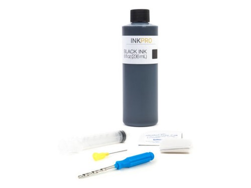 Recharge D'encre 6 Gallons Pour Imprimante HP DesignJet T2500 - 6 Couleurs : Noir Mat, Noir Photo, Cyan, Magenta, Jaune, Gris
