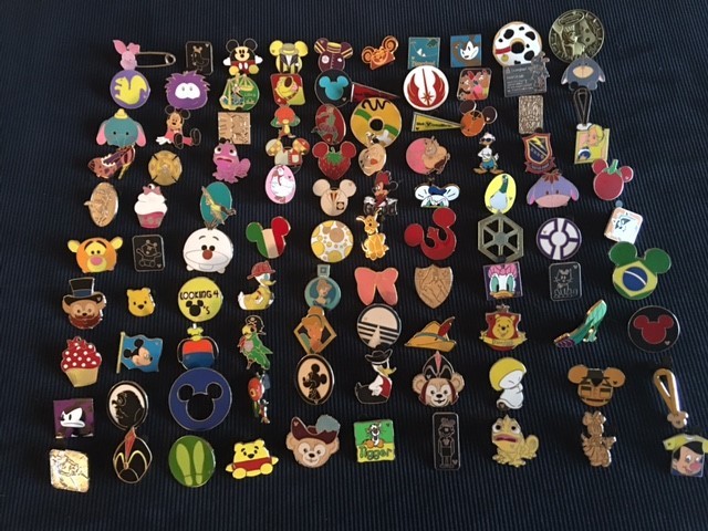 Disney Trading Pin Lot Of 50 -100% Tradable - No Duplicates - Fast U.S. Shipper