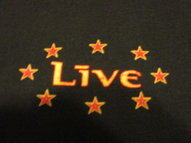 Vintage LIVE Concert Tour (XL) Shirt Chad Taylor Patrick Dahlheimer Chris Shinn