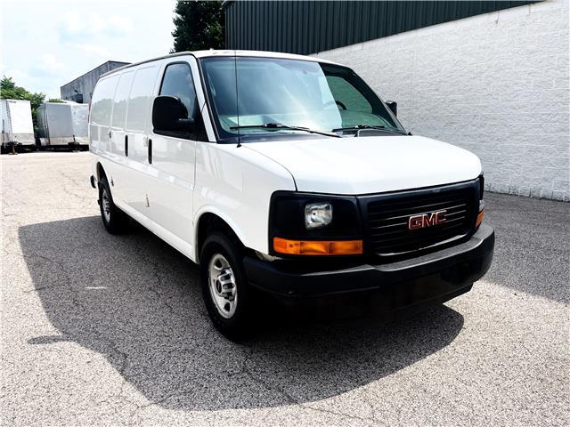 2015 Summit White GMC Savana Cargo Van with 125,735 Miles available now!