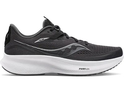 Женские кроссовки Saucony Ride 15, черно-белые, ширина 8 D, США