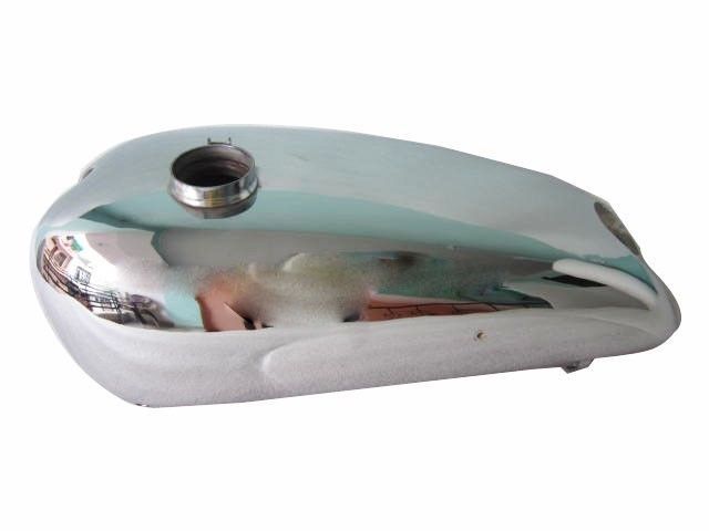 For Norton 1930`s Model 18 Steel Chrome Plated Petrol Fuel Tank