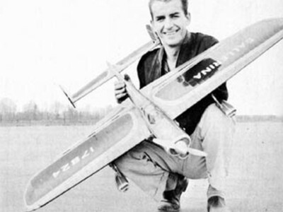 Ballerina C/L Stunter 59'' Wingspan RC Model Airplane Printed Plans & Templates