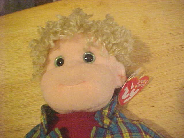 TY Beanie Boppers Collection RUGGED RUSTY 12” NWT Plush Toy Doll DOB11/3 Retired