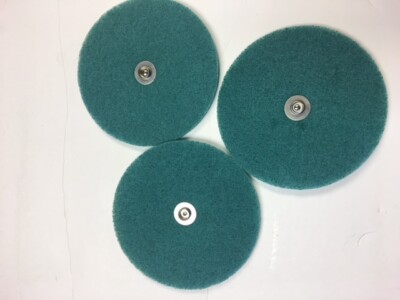 (6) Scrubbing Pads to fit Electrolux Tri Star B7, B8, B9  (Generic)  6/pack