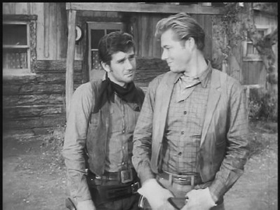 A SOUND OF BELLS FROM LARAMIE.4 B/W 4 X 6 PHOTOS.ROBERT FULLER.#PDVD-2222.