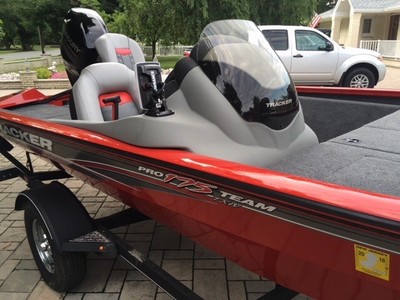 2017 TRACKER PRO 175 TEAM TXW MINT 10 HOURS TRACKER BOAT 60hp