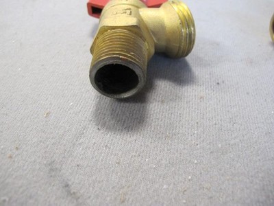 MUELLER B & K 102-053HN BRASS BOILER DRAIN QUARTERMASTER 1/2