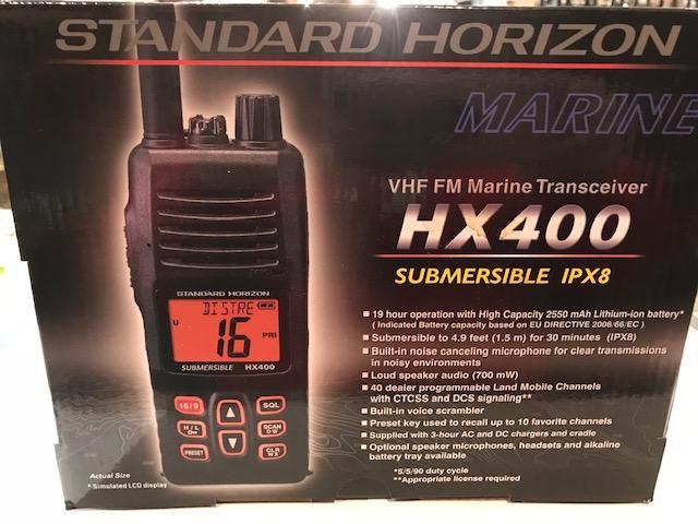 Standard horizon VHF FM Marine Transceiver