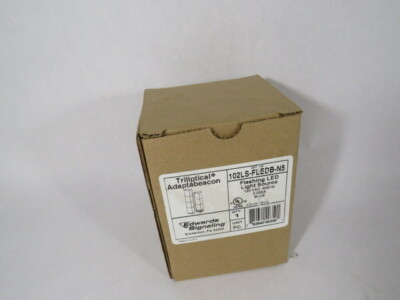 Edwards 102LS-FLEDB-N5 Blue Triliptical Adaptabeacon Flashing LED Source  NEW