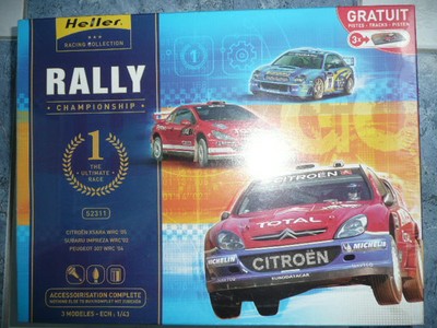 Coffret Rally Championship 52311 Ancienne Maquette HELLER au 1/43 à monter