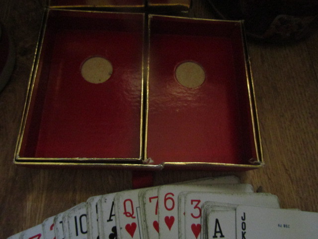 Vintage Hawaiian Palm Trees  Playing Cards