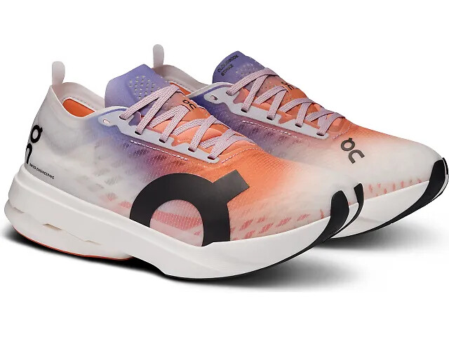 Pre-owned On Mens  Running Brand White/flame Cloud Cloudboom Strike Oc Shoes 2024