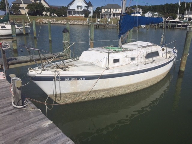 1970 Columbia 29 Sailboat, Tall Timbers Maryland | No Fees & No Reserve