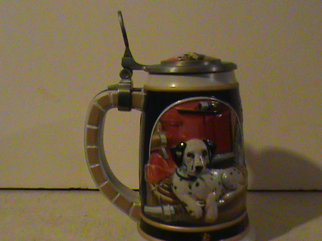 Budweiser DALMATION Dogs BEER STINE