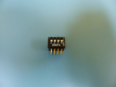Vishay  DNP4 Qty of 5 per Lot SWITCH  DIP PIANO STYLE  4 POSITIONS