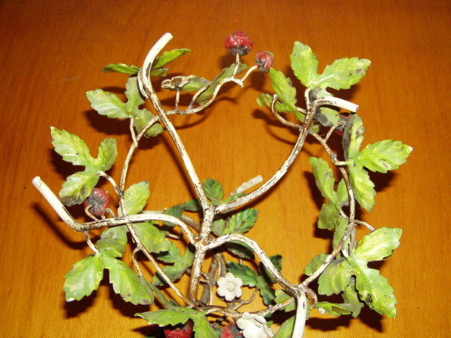 Vintage== Metal Wire Plant Stand Flower Pot Holder