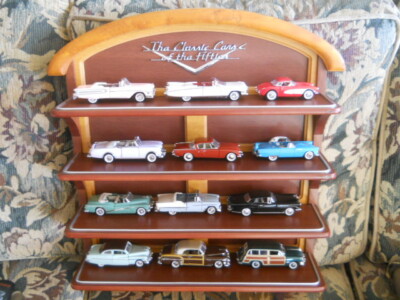 Franklin Mint Classic Cars of the Fifties Display Shelf