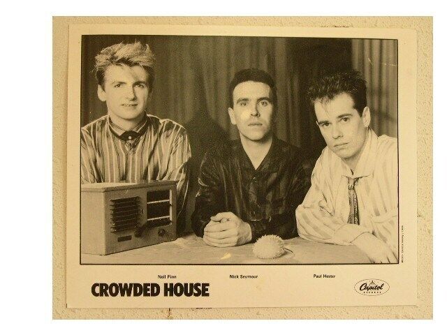 Crowded House Press Kit With Photo