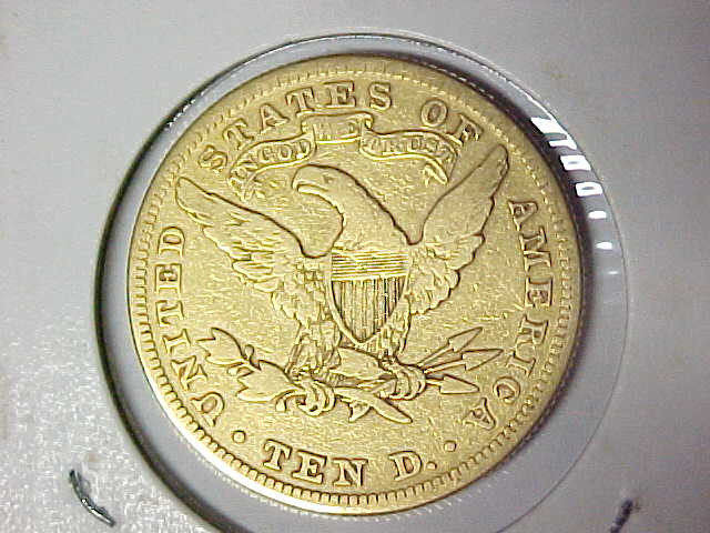 1881 Liberty $10 Gold Eagle Fine Condition Pre-1933 U.S. Gold Coin