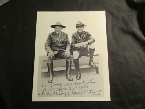 Dan Beard and Baden-Powell 1936 Photograph,  Copy   D3